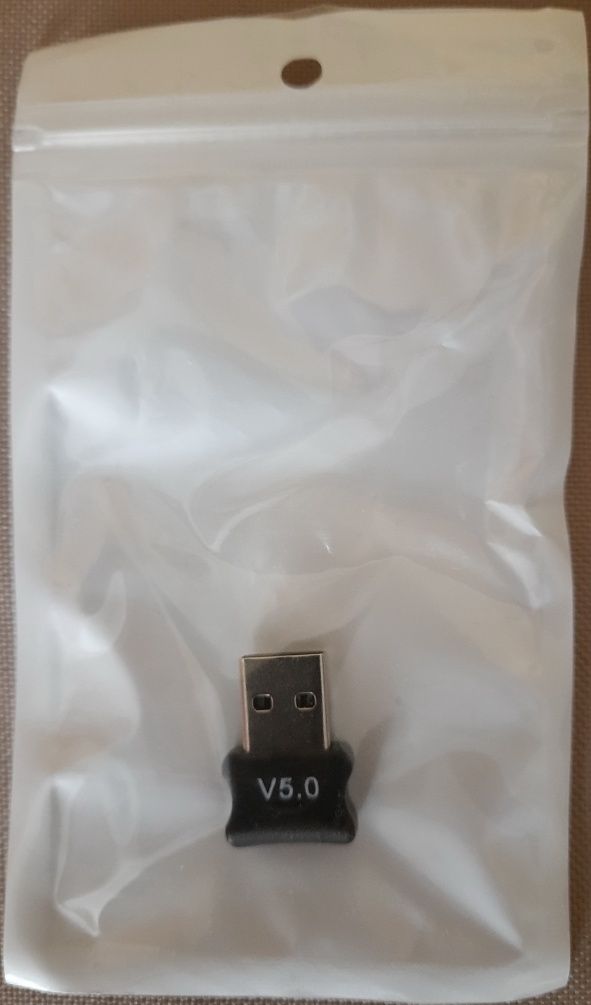 USB адаптер стандарт Bluetooth v5.0 (блютуз - блютус).