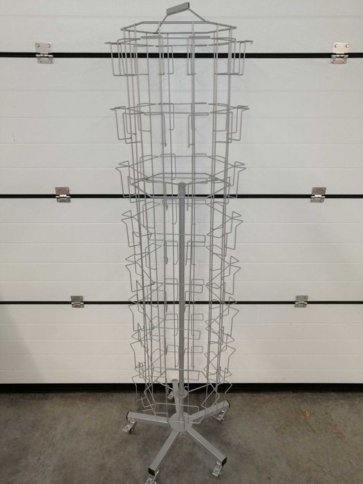 Stojak sklepowy obrotowy