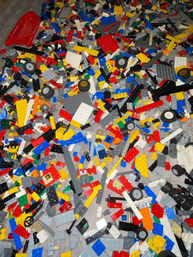 Klocki lego mieszanka 2,6 kg