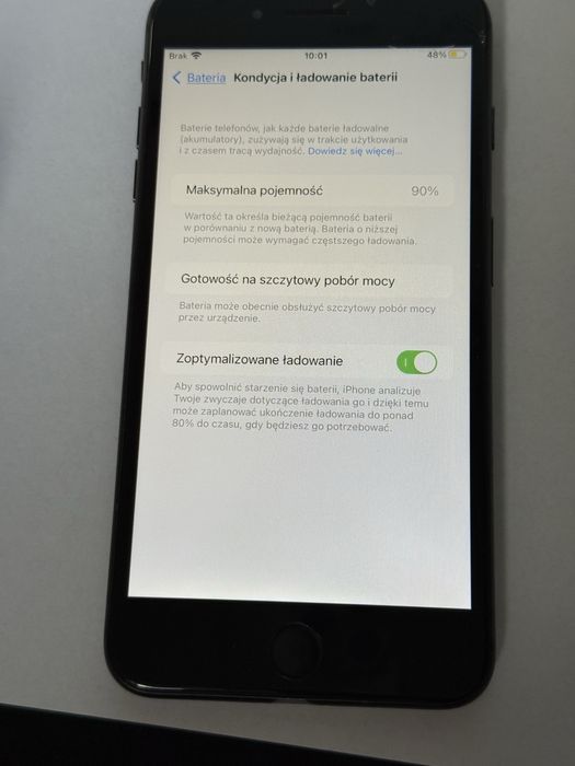 Iphone 8 plus 64GB Czarny opis!!