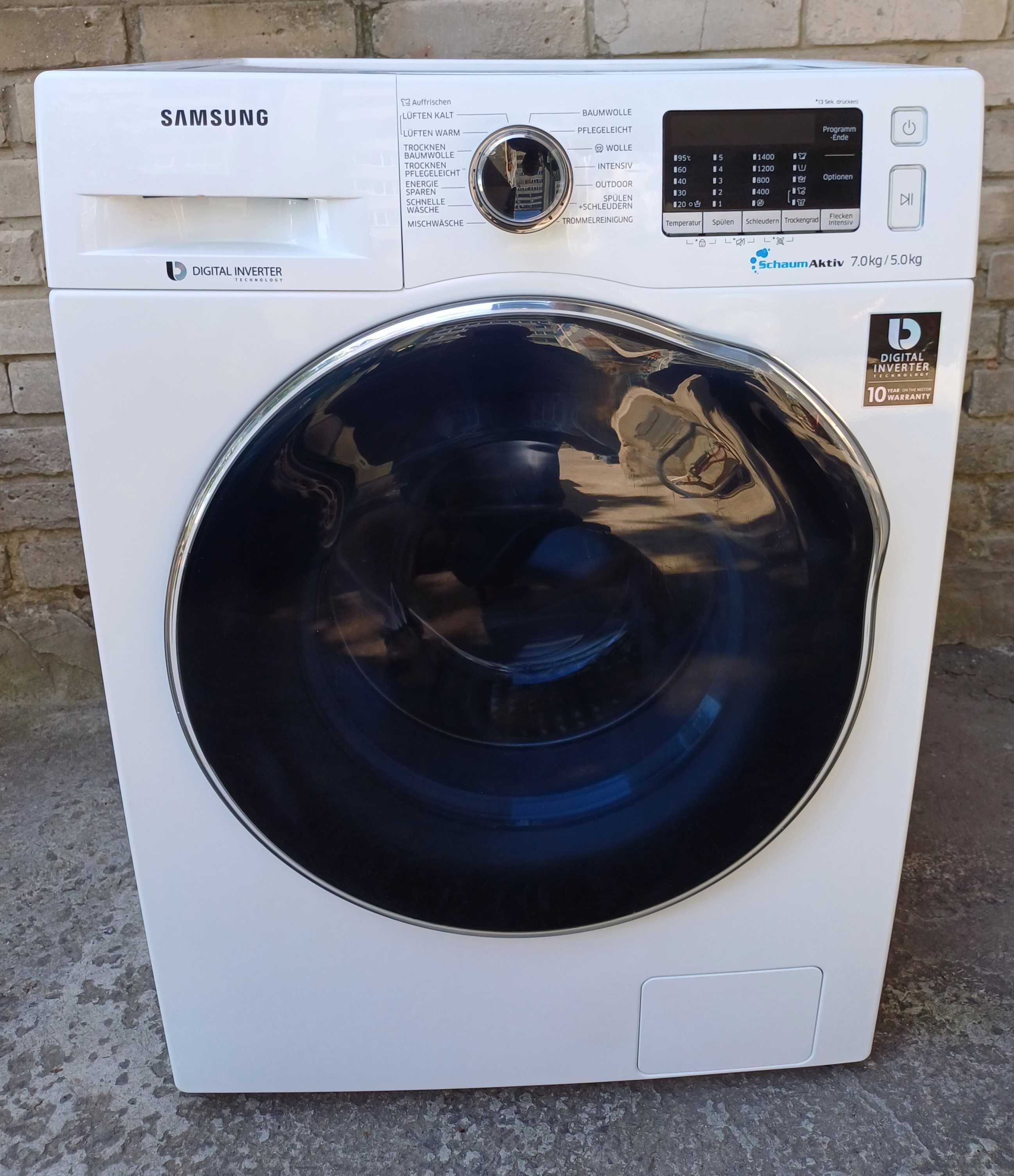 Прально-сушильна машина Самсунг Samsung WD72J5400AW 7/5 кг А+++ б/в