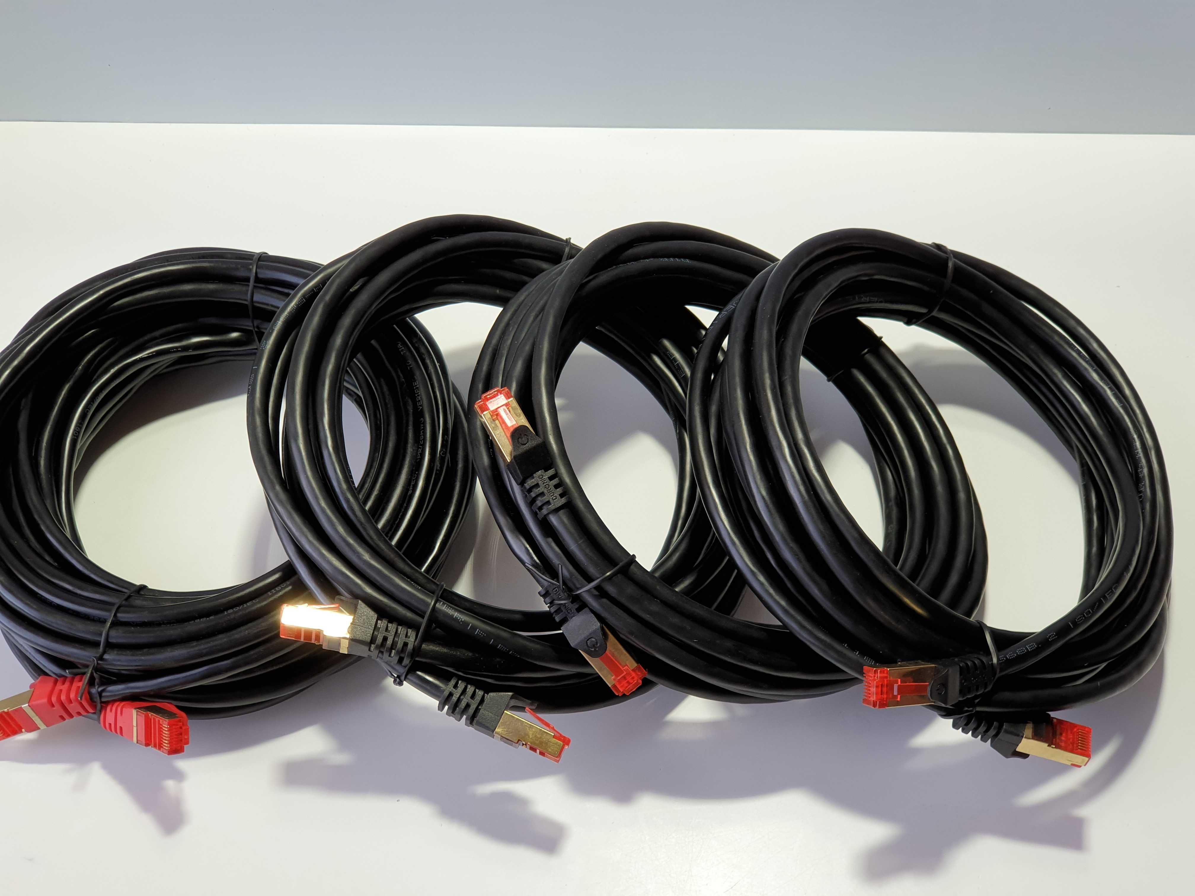 патч корд CAT6 A екранований  FTP Duronic  Professional Gold  10м