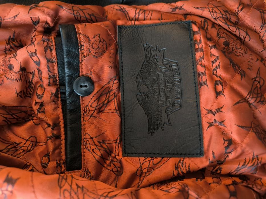 Casaco em pele Harley Davidson