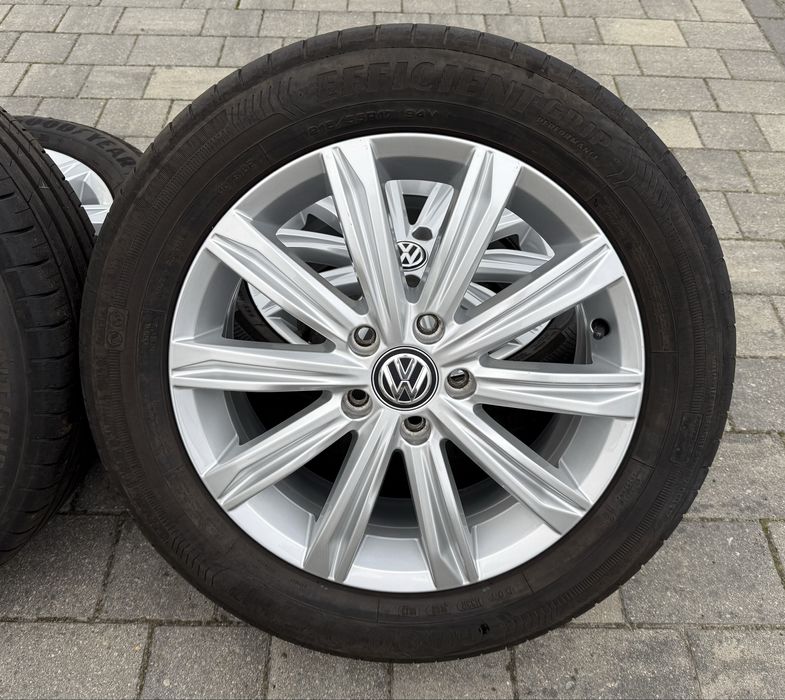 Oryginalne Felgi Volkswagen Touran Passat B8 T-Roc 5x112 215/55R17