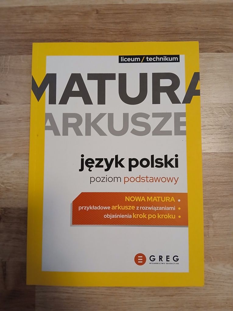 Matura język polski arkusze greg