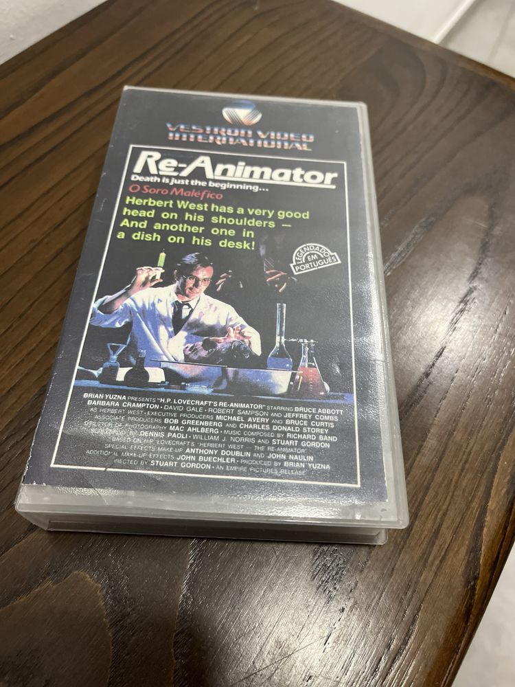 Vhs Re Animator relíquia - dublado em Português