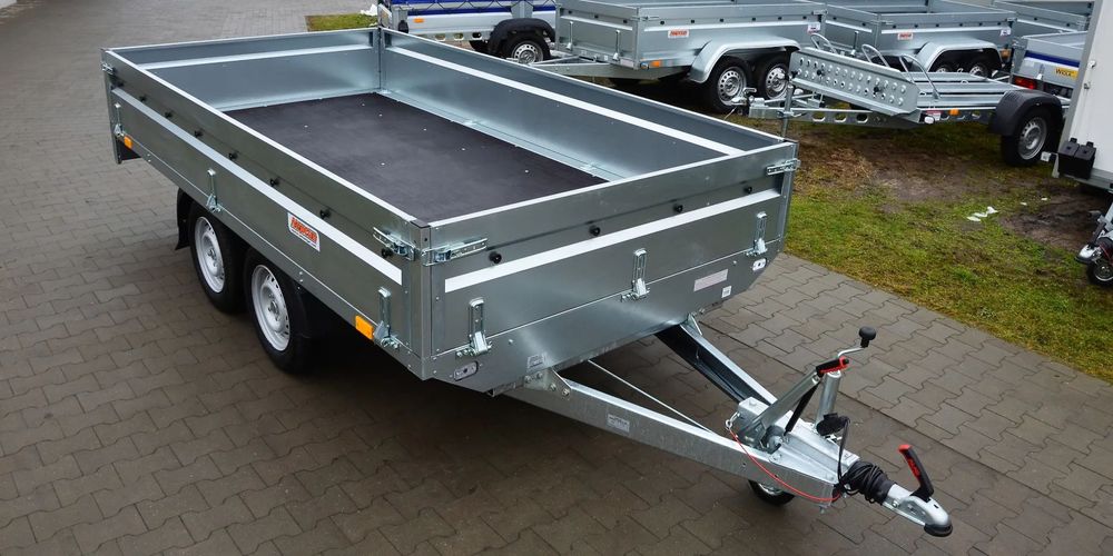 Neptun PRZYCZEPA SAMOCHODOWA NORDICA N13-320 2 KPS 320X168X40 CM, DMC: 1300KG GN235  Neptun NORDICA N13-320 2 KPS