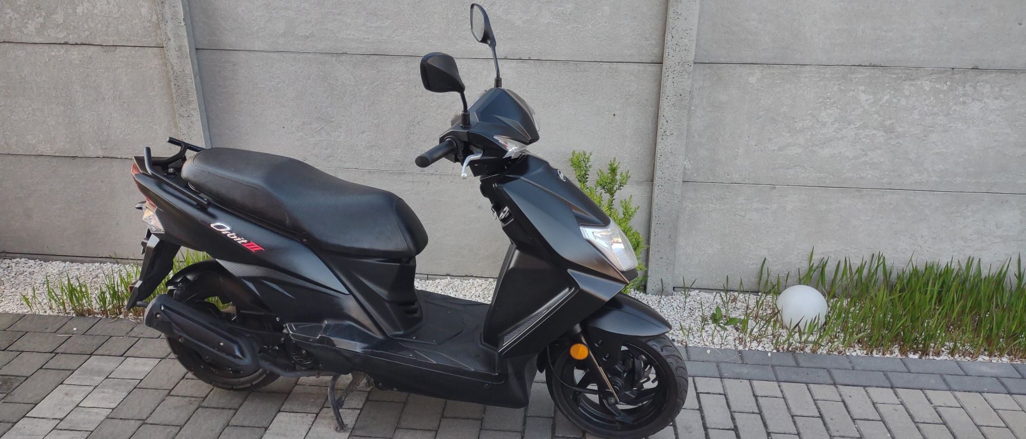 Skuter Sym Orbit III, 49 cm, 2020 rok, mały przebieg