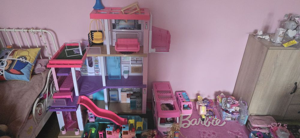 Piekny zestaw Barbie full zestaw