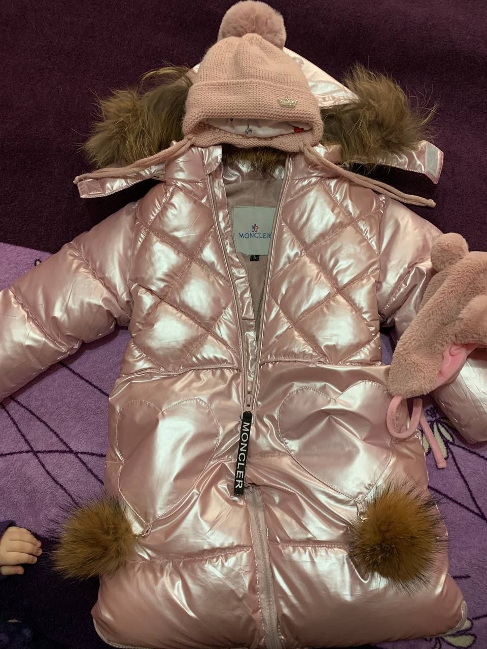 Зимний комбинезон Moncler