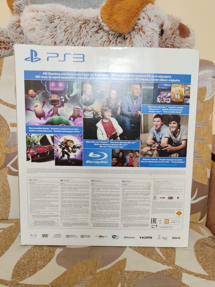 Продам коробку від sony playstation 3