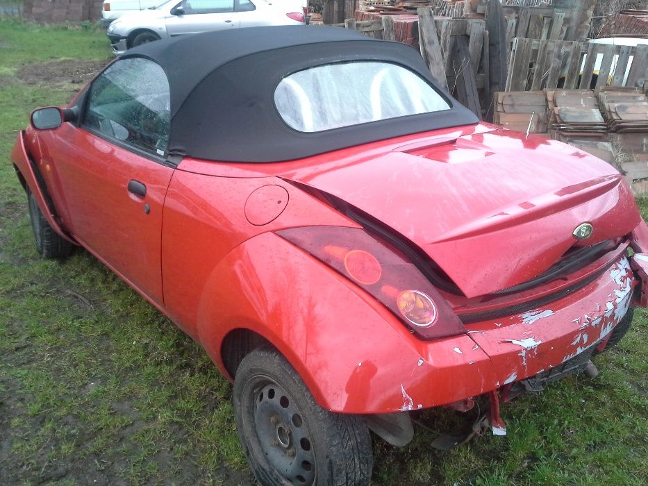 Karoseria z przeznaczeniem na części Ford Streetka 2003r 1,6duratec