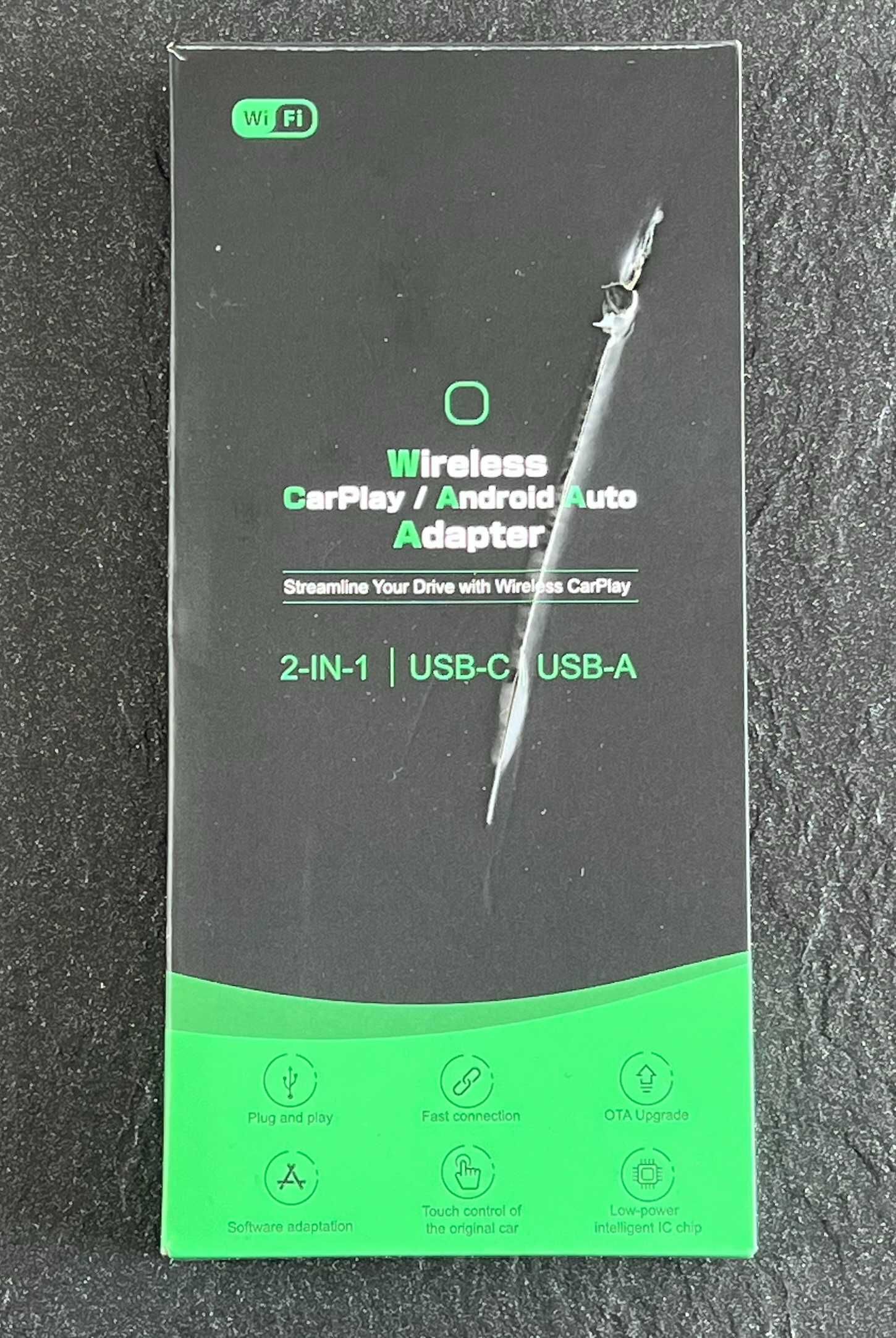 Carplay Wireless adapter USB-A, USB-C