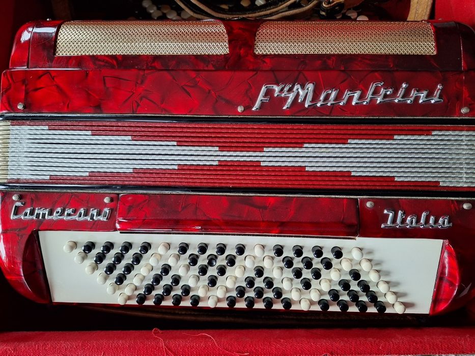 Akordeon guzikowy Manfrini Camerano Italia