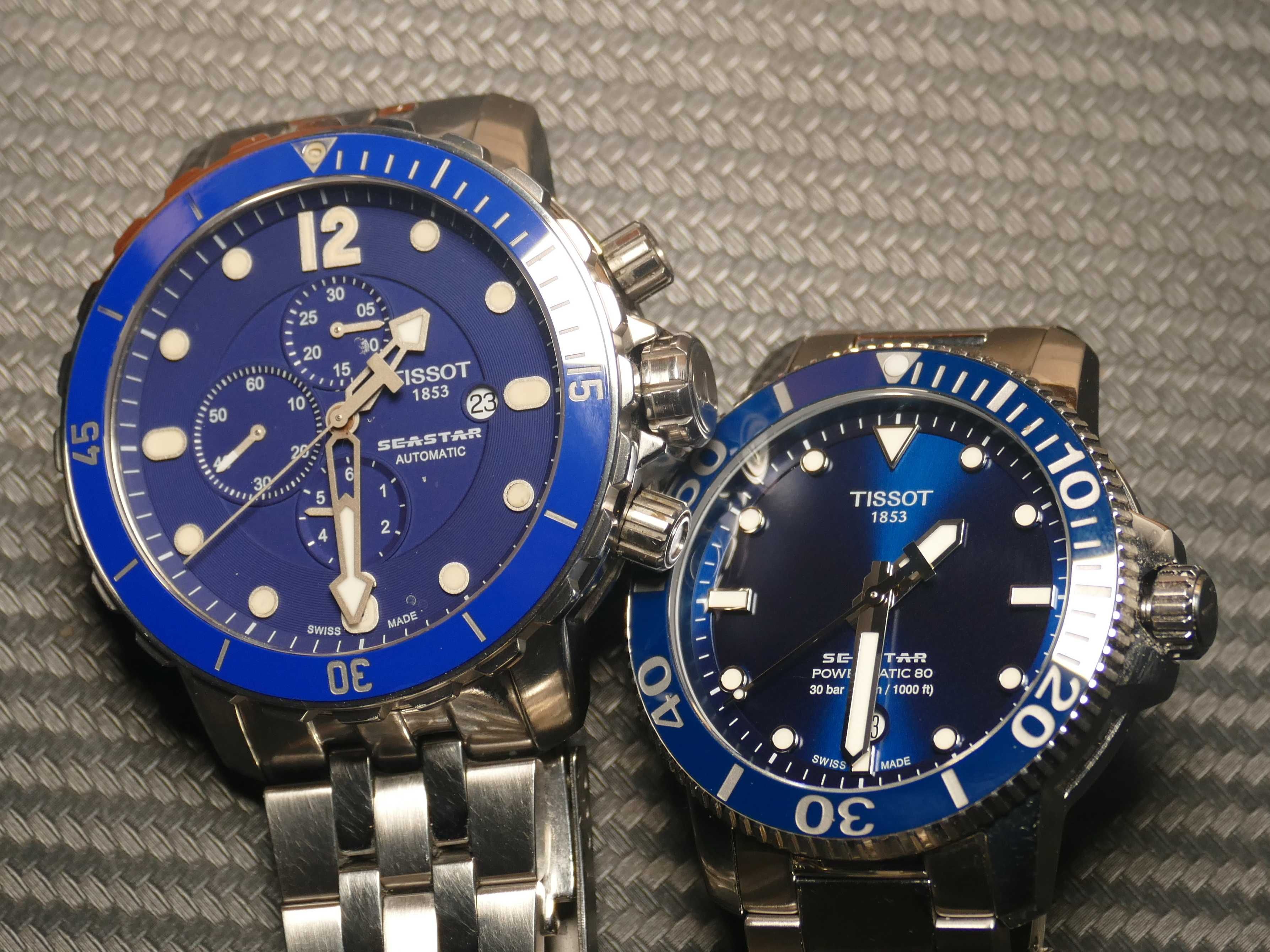 Tissot Seastar 1000 XL: 48 mm Chronograph Blue