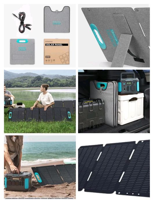 Солнечная панень Romoss Portable Power Station RSP100 портативная элек