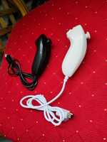 Pad do konsoli NINTENDO Wii WiiU NUNCHUK biały czarny Kontroler Joypad