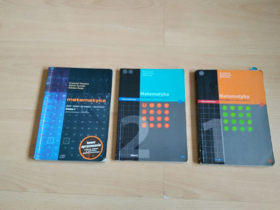 3 sztuki Matematyka zbiór zadań do liceów i techników