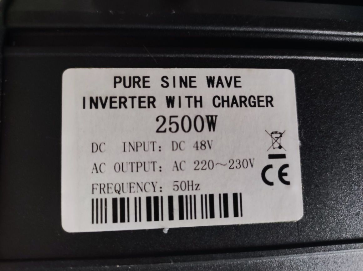 pure sine wave inverter 2500w
