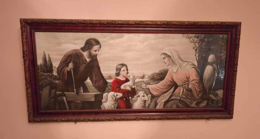 Święty obraz 120x60