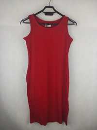 Dziewczęca czerwona sukienka rozmiar 152 nowa