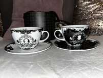 Zestaw porcelana 2 filizanki ze spodkami Cameo