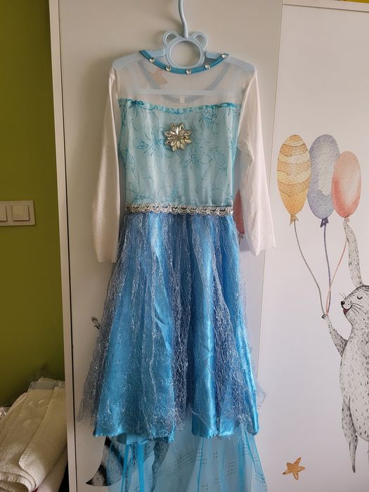 Strój na balik Elsa Kraina Lodu 104/110