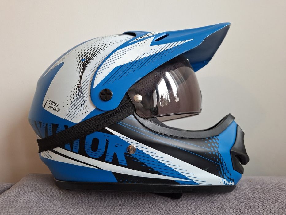 Kask Cross Enduro Aviator google blenda