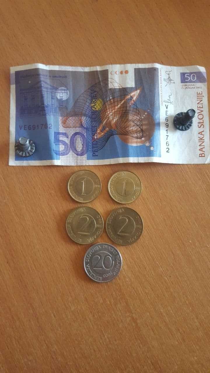 монеты Болгария, Венгрия, ГДР, Словения, Польша,Чехия.