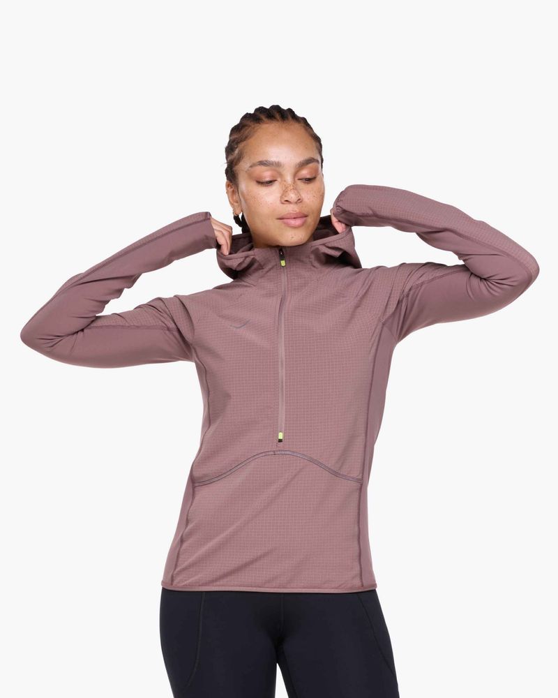 Hoka One One Skyglow Half-zip Jacket