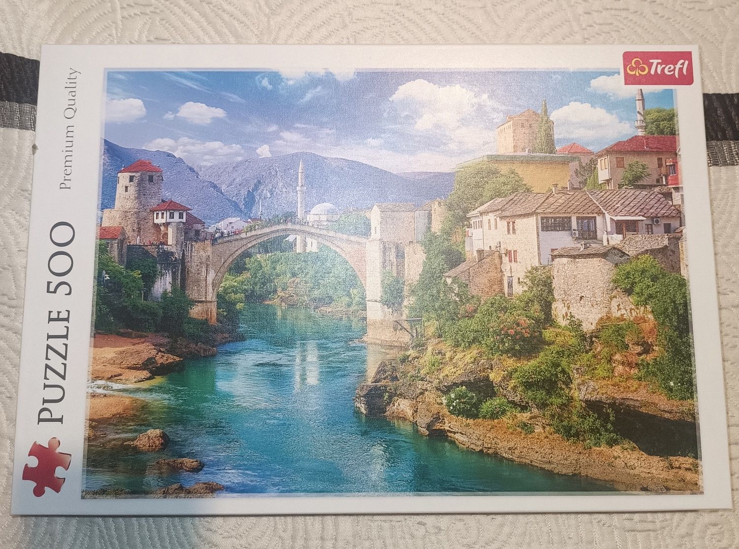 Puzzle 500 elementów Trefl Stary Most w Mostarze