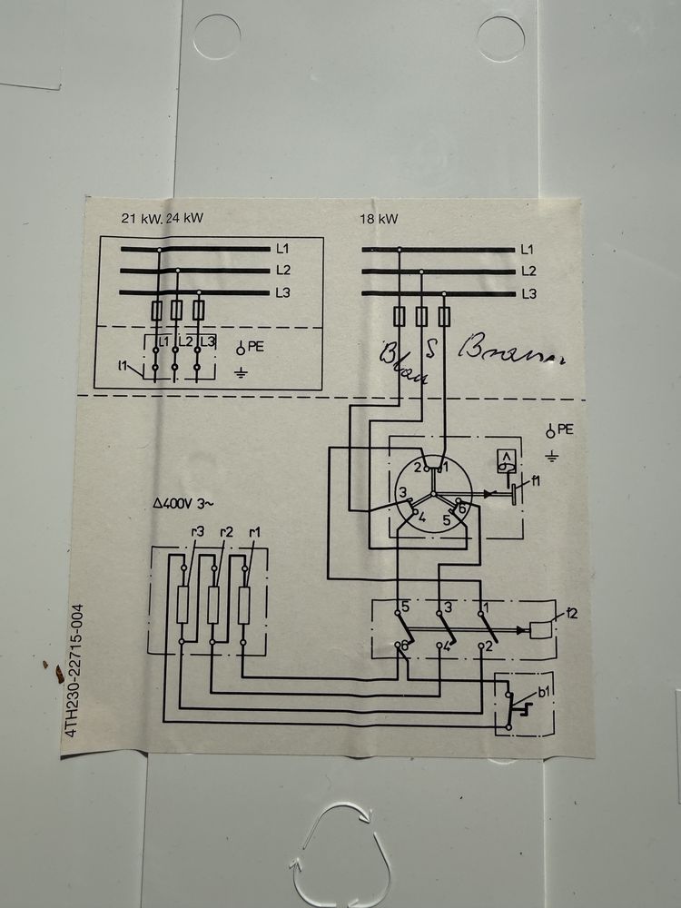 Podgrzewacz przepływowy Siemens DHT2100 – 21 kW, Made in Germany