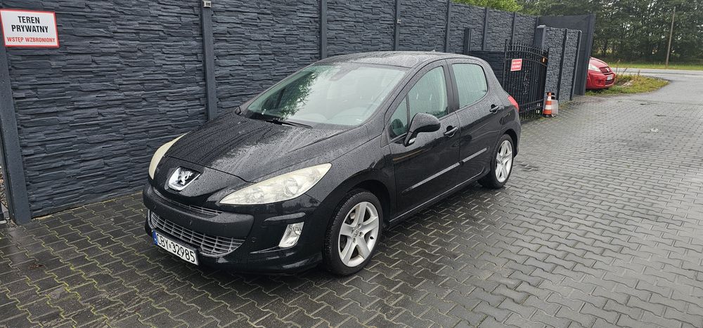 Skup Aut Toruń Peugeot 308 / 2007r 1.6Pb Panorama Klimatyzacja STAN BD