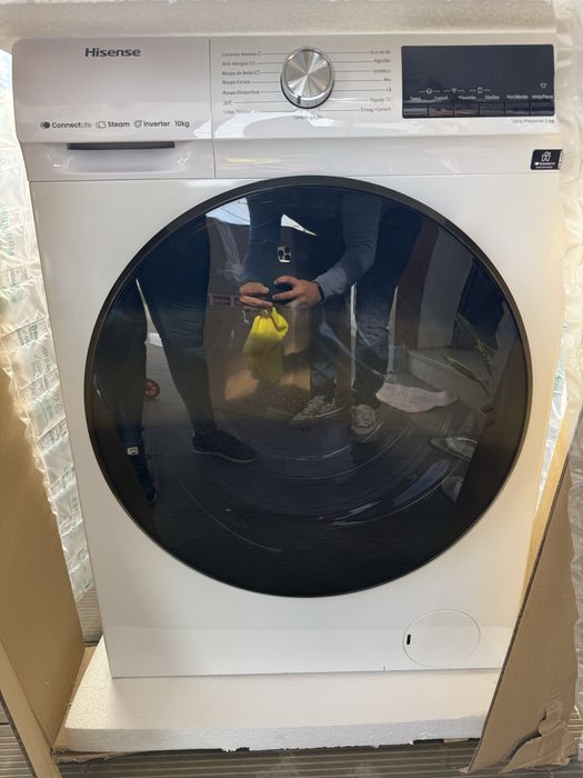 Maquina Lavar Roupa Hisense 10KG Nova