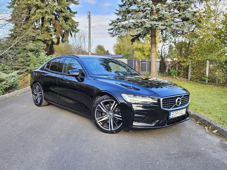 Volvo S60 R-DESIGN T4 Bezwypadkowy Oryginalny lakier skóra kamera Polestar 210KM