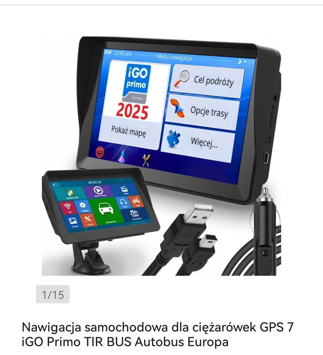 Nawigacja samochodowa dla ciężarówek