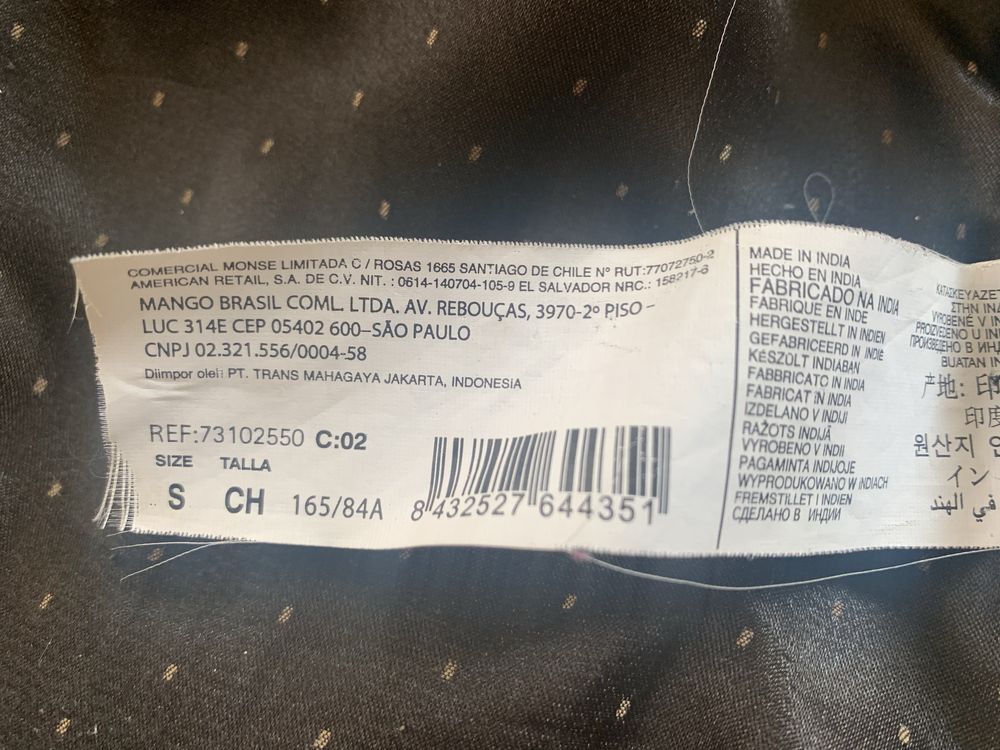Kurtka damska skorzana Mango S