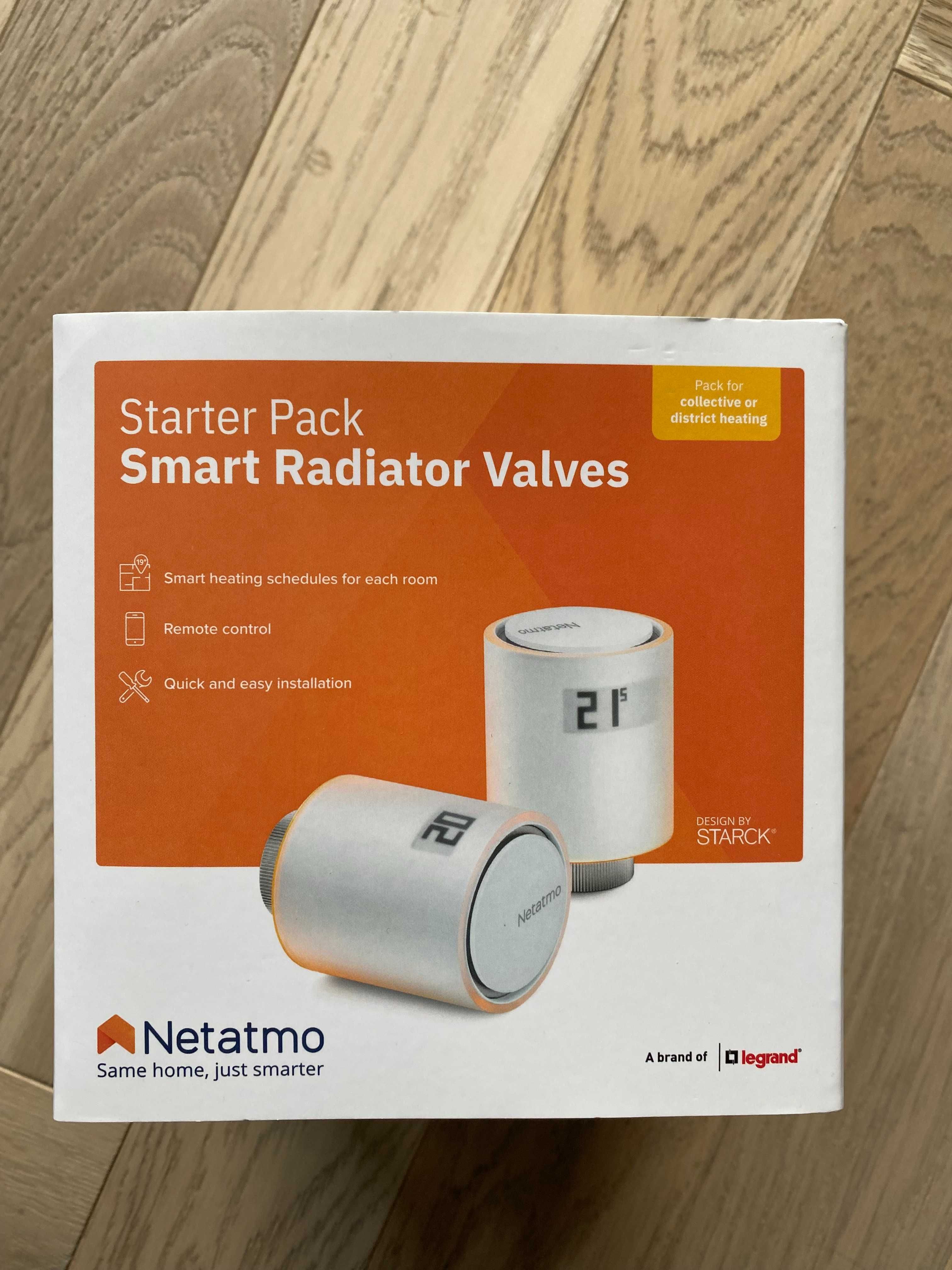 Zestaw głowic termostatycznych smart NETATMO VALVES SET