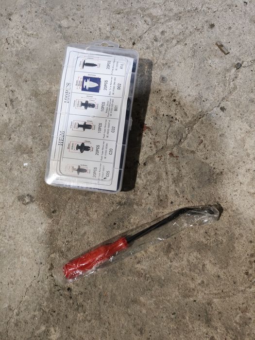 Затискач, змішаний фіксатор кузова, набір кріплень панель обшивки авто