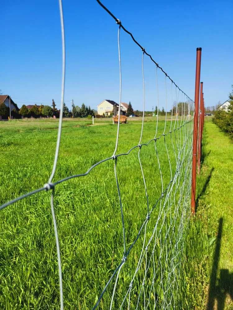 Ogrodzenie budowalne, tymczasowe, stałe, siatka leśna 1.60, faktura