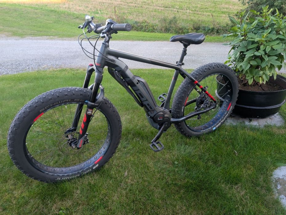 Cube Nutrail Hybrid Fatbike 2xbateria Rower Elektryczny