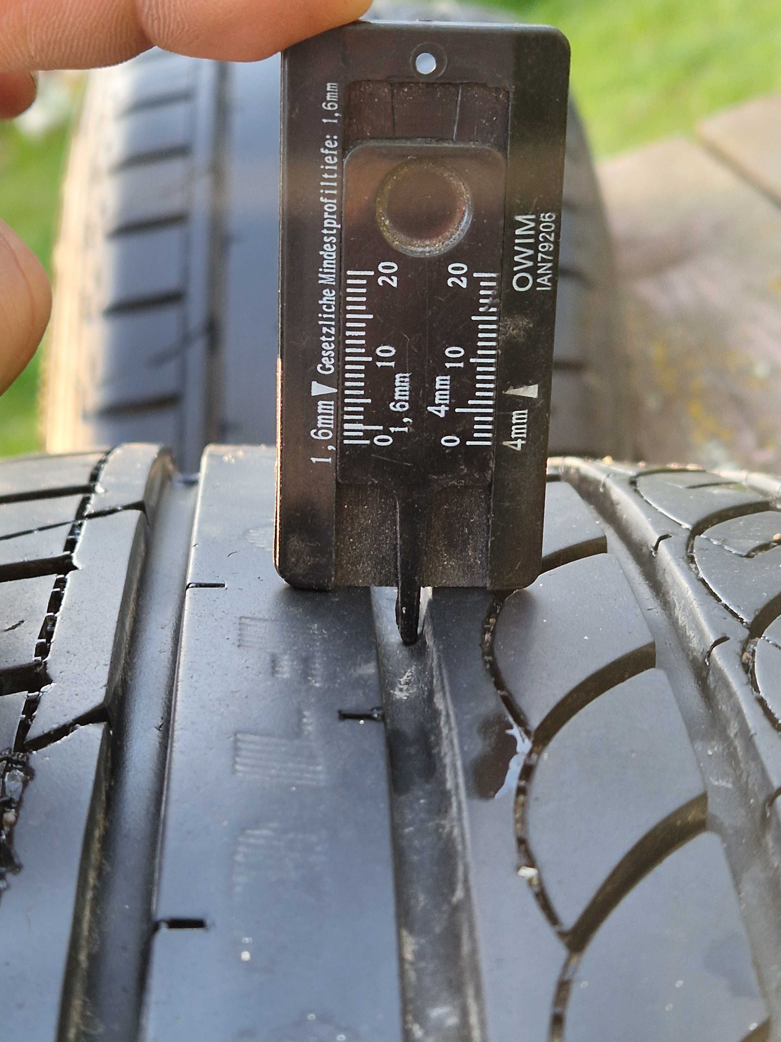 Alufelgi BORBET 4x100 z oponami po 6mm