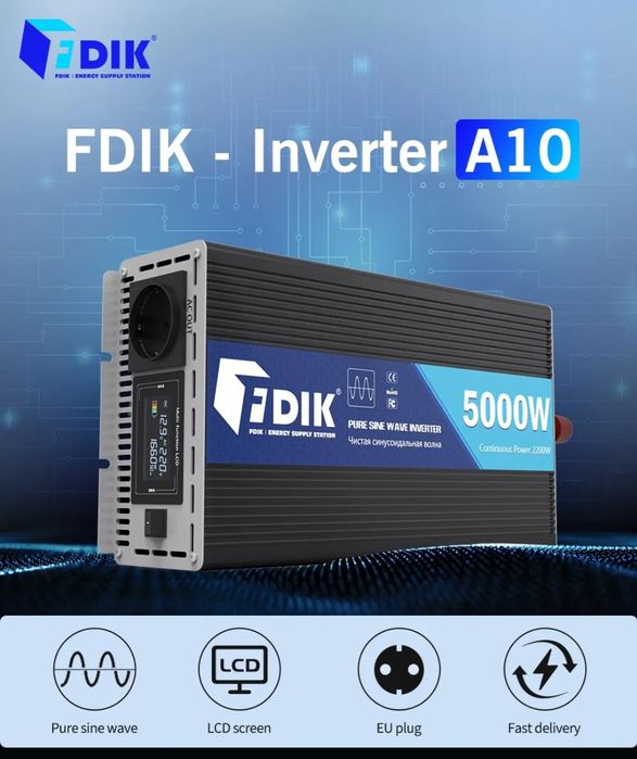 Inwerter, przetwornica  2500/5000W