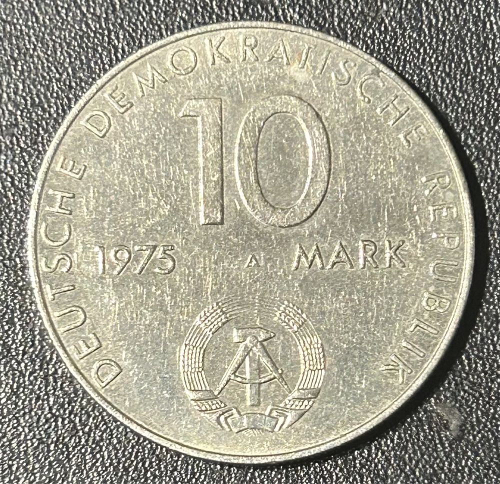 DDR 10 Marek 1975 Układ Warszawski - 20 rocznica