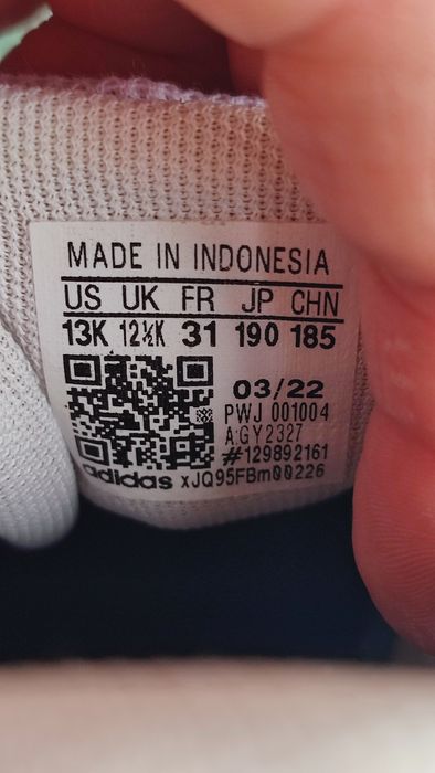 Кросівки Adidas Grand Court 2.0, 31 р., 19-20 см