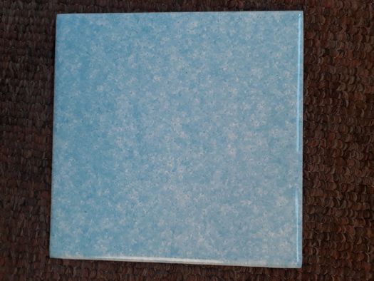 Glazura 15 x 15 błękitny marmurek.
