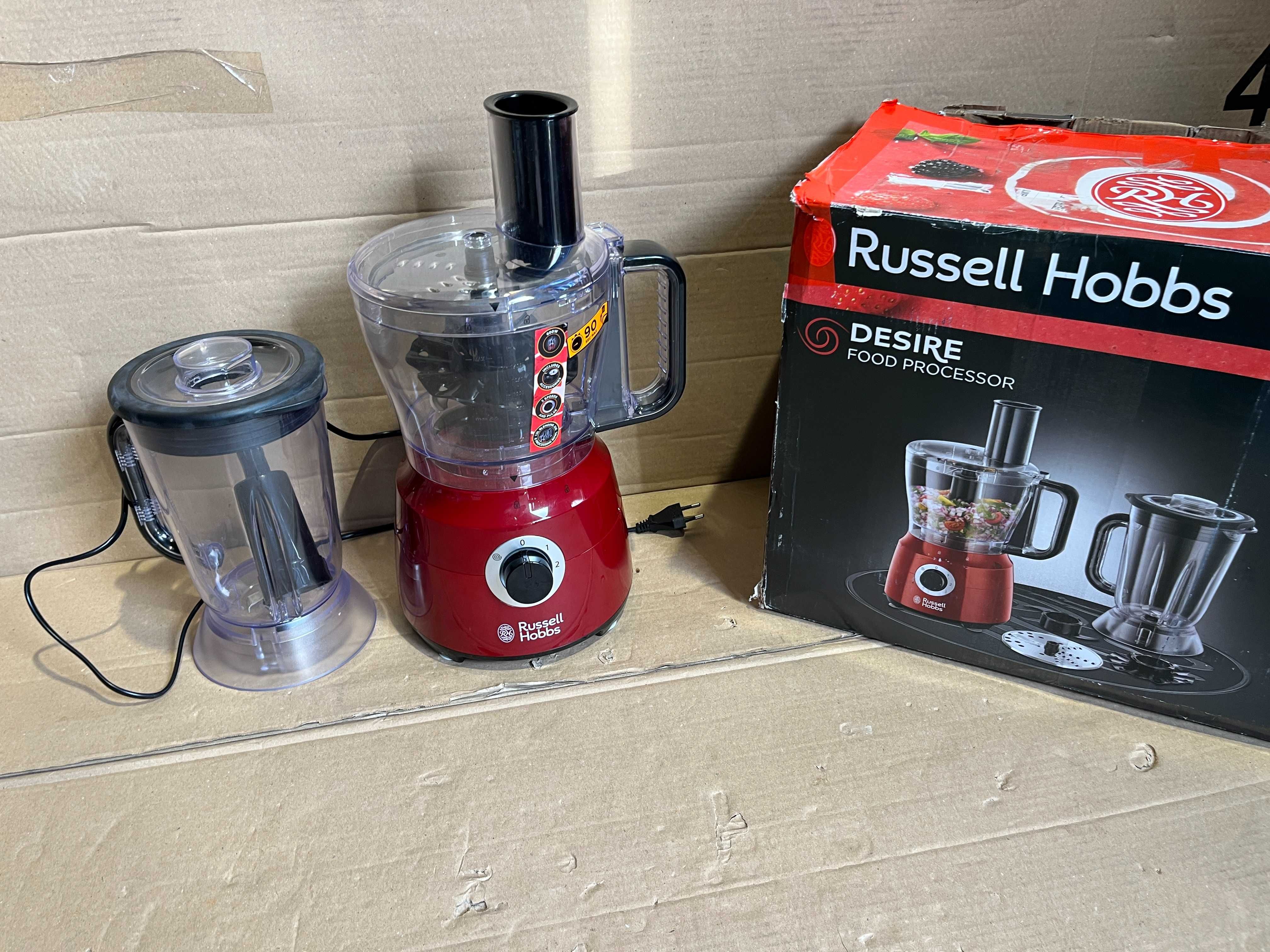 Robot kuchenny Russell Hobbs czerwony 600 W