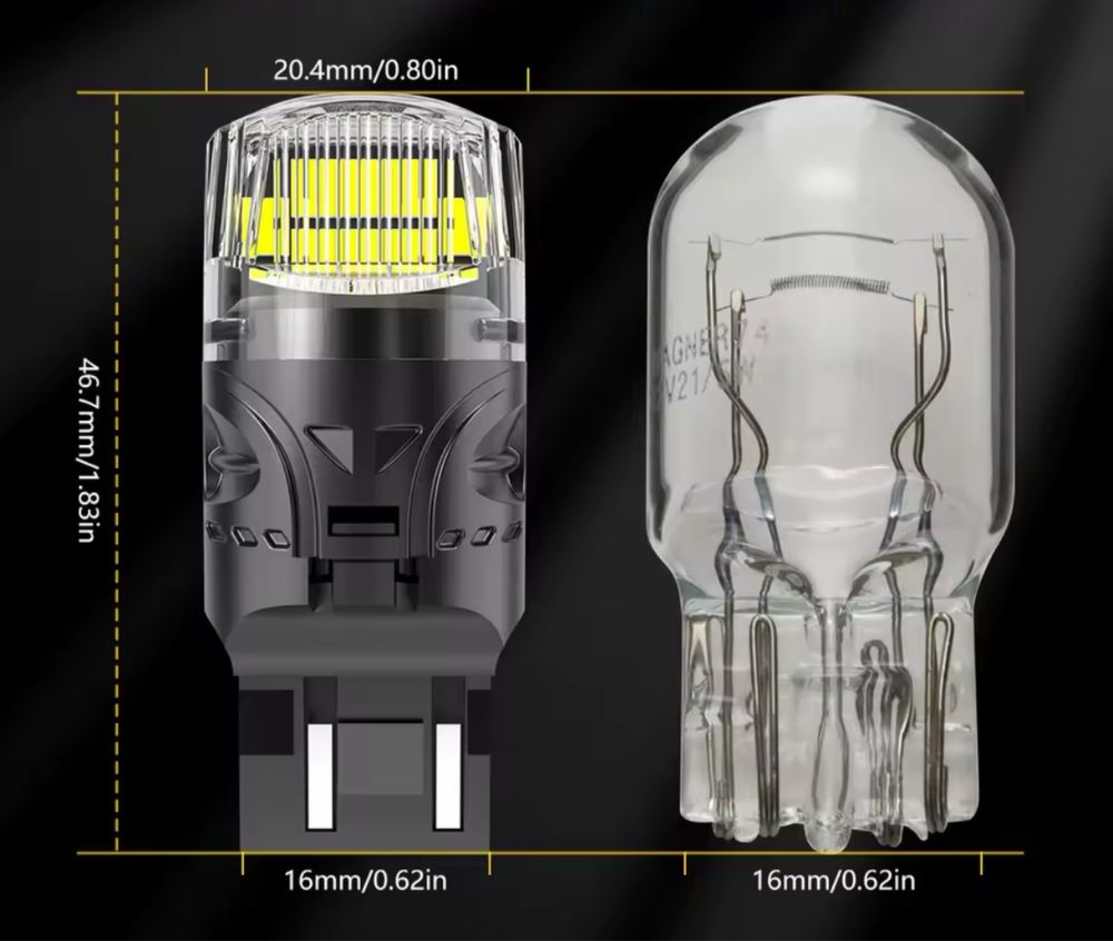 LED T20 W21/5w diurna Novo