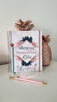 Caderno de Receitas personalizado