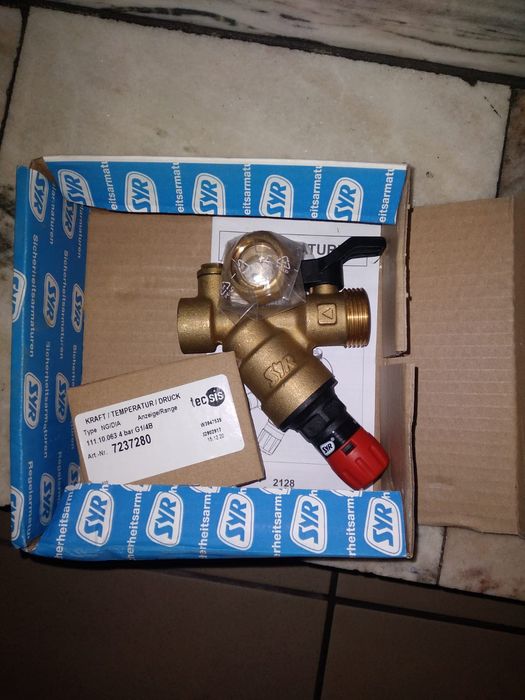 Syr zawór napełniania instalacji 3/4"